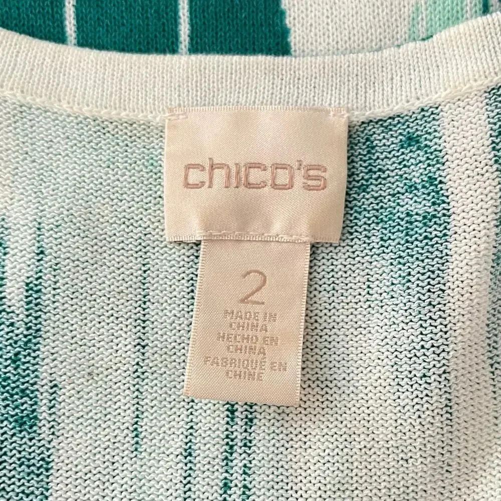 Chico’s Cool-Print Essential Tank Size 2 Large US 12 - Picture 7 of 8